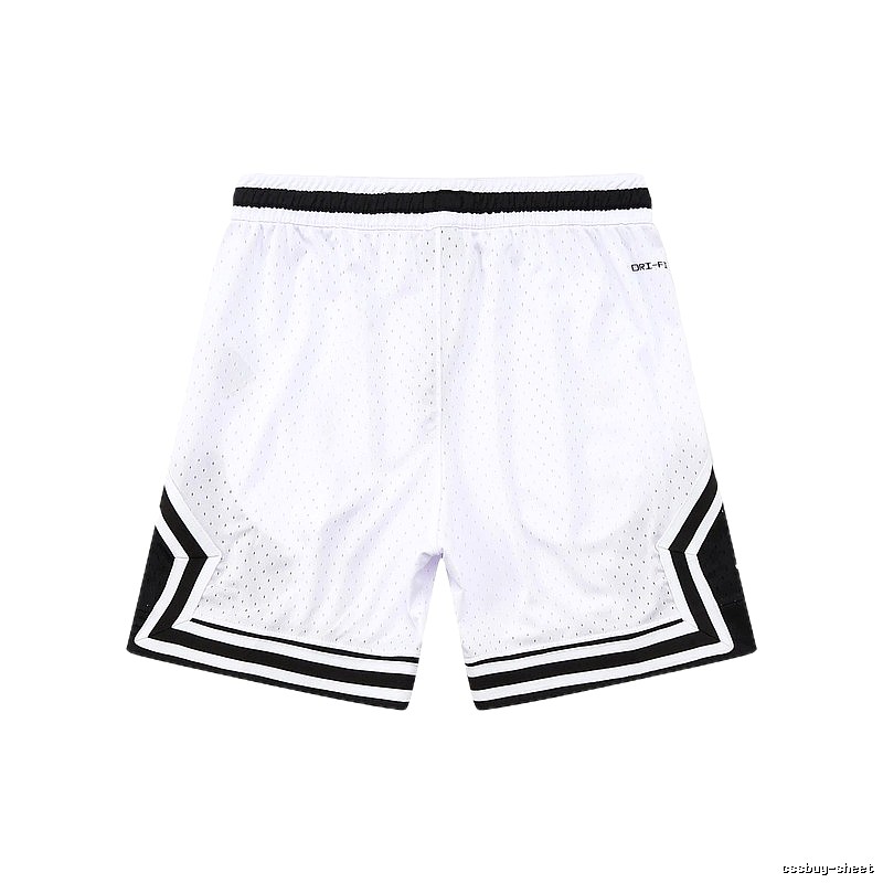 AJ sporty black and white shorts
