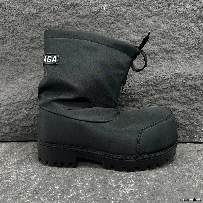 Balenciaga Padded Boot with Black Padded Boot Detail