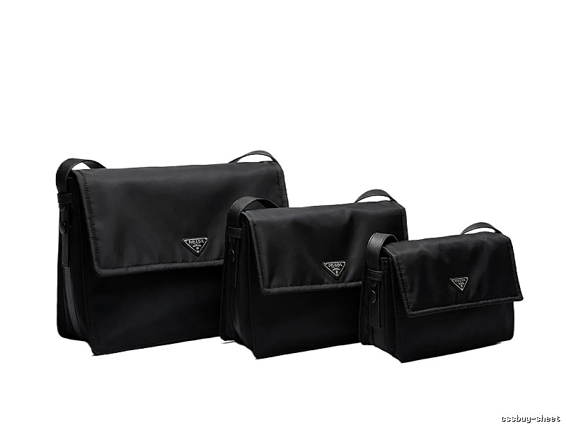 Prada cini Cool Handsome Style Black Bag
